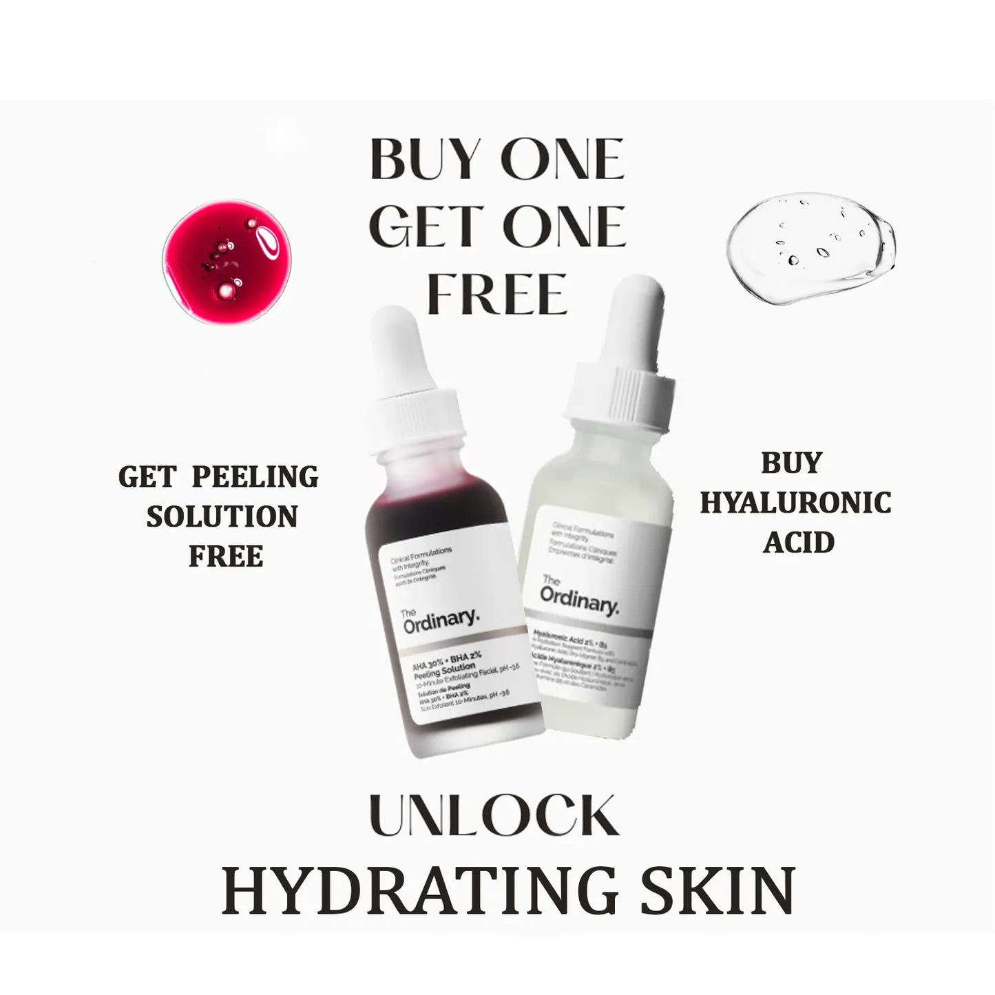 the ordinay Hydration skin duo buy 1 get 1 free