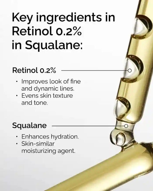 Retinol Serum 0.2% in Squalane