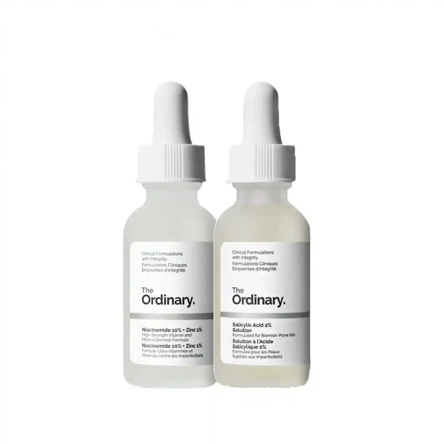 Niacinamide 10% + Zinc 1% + Salicylic Acid 2% Solution Combo