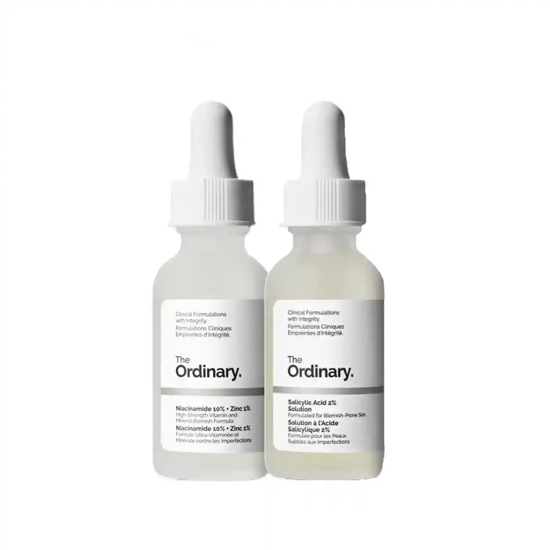 Niacinamide 10% + Zinc 1% + Salicylic Acid 2% Solution Combo