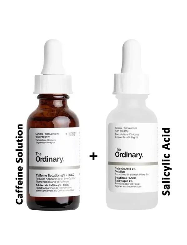 Salicylic Acid 2% Solution + Caffeine Solution 5% EGCG COMBO